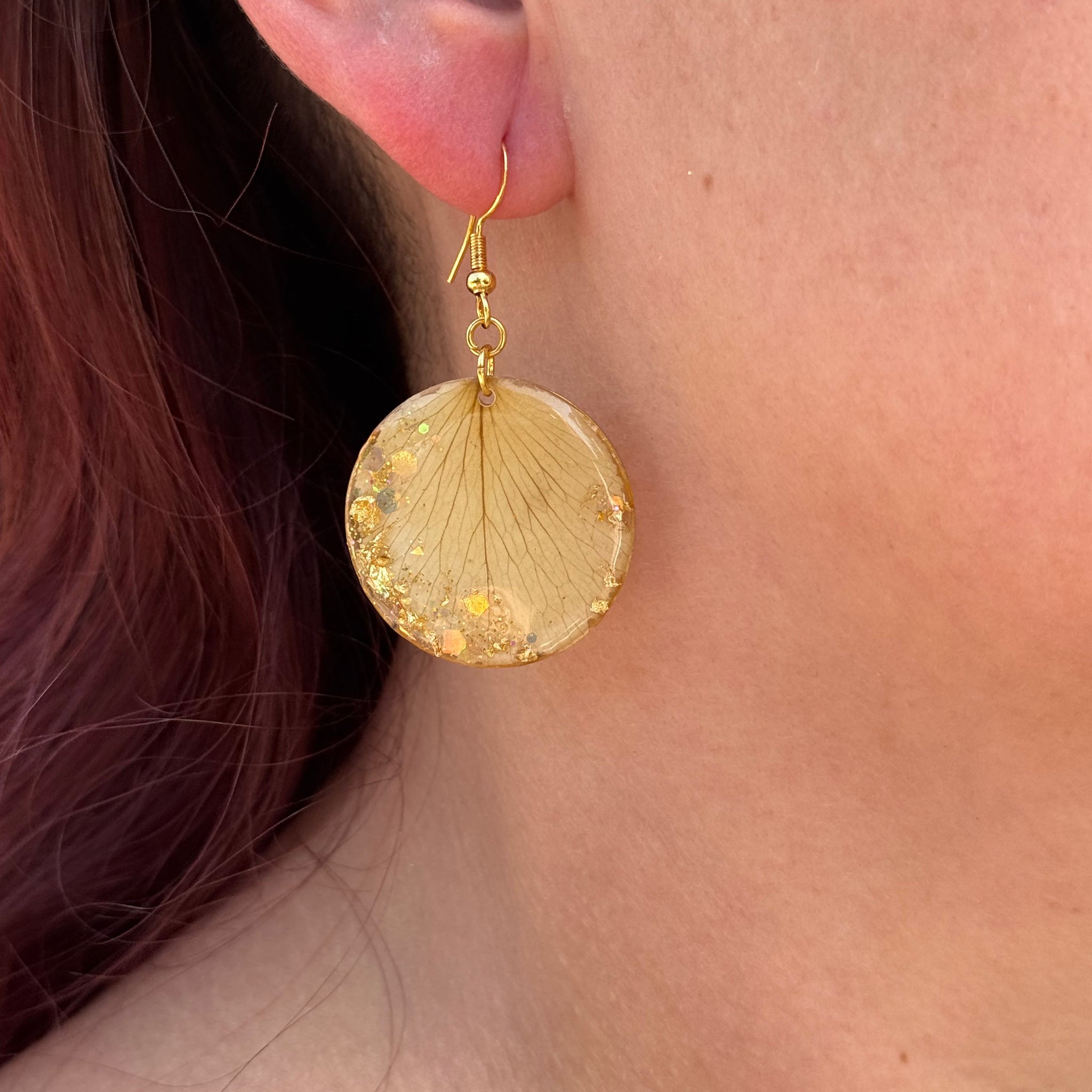 Boucles Pétale de rose